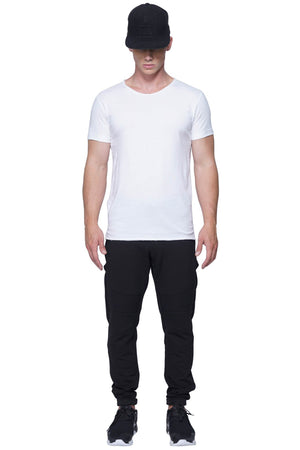 Number 1 Muscle Tee | White