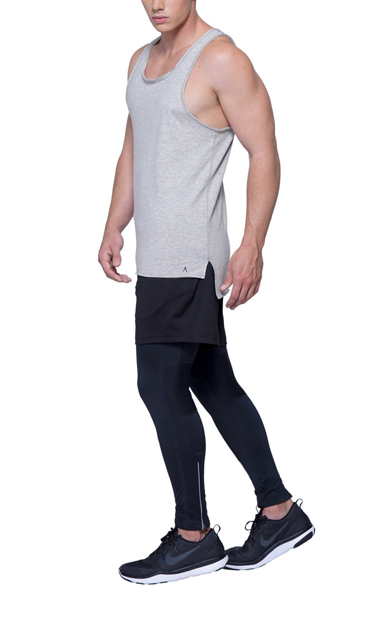 Muscle Tank | Athletic Gray
