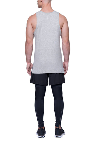 Muscle Tank | Athletic Gray